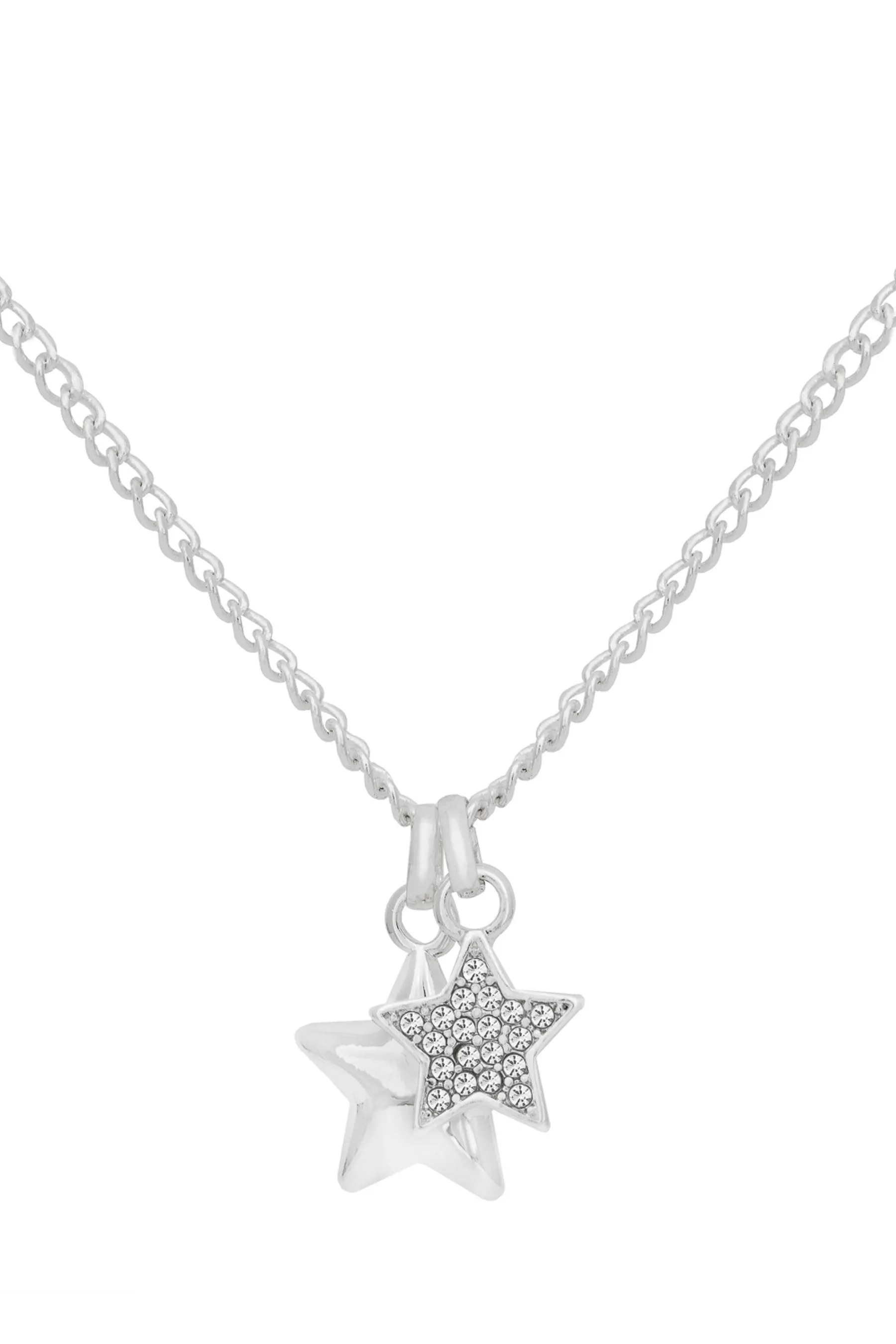 Caramel Jewellery London Argento - Collana in pavé con cielo stellato