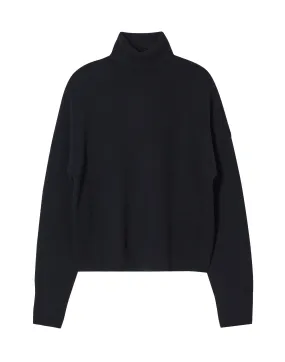 CLOSED Maglione Dolcevita in Lana Merino Nero