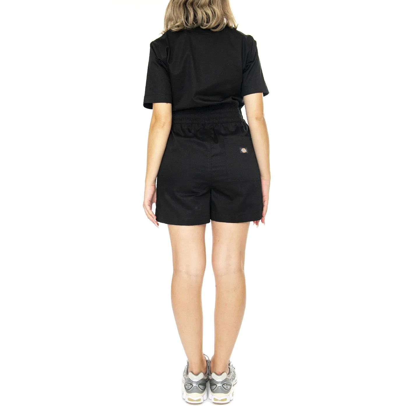 Dickies Vale Shortall W Black - Tuta Donna Nera    
