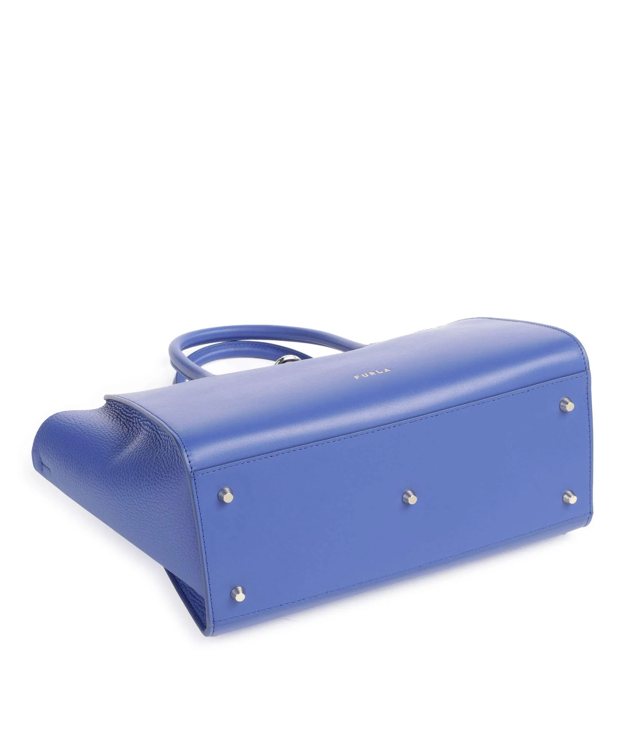  Furla Genesi Borsa a mano pelle blu  