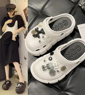 Il nuovo ciondolo coccodrillo personalizzato con ciondolo per scarpe di marca Jibz Bling accessori coccodrillo Fashion Bubble Do