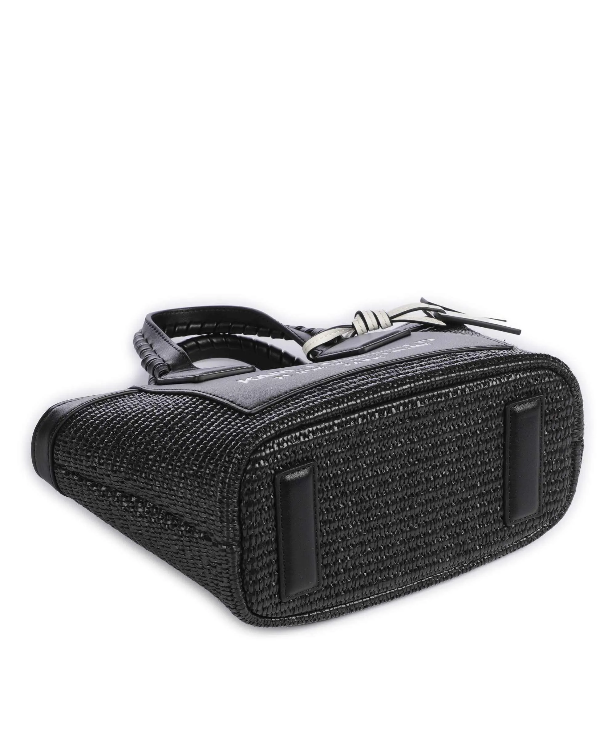  Karl Lagerfeld K/Rue St Guillaume Small Borsa a mano polipropilene, poliuretano nero  