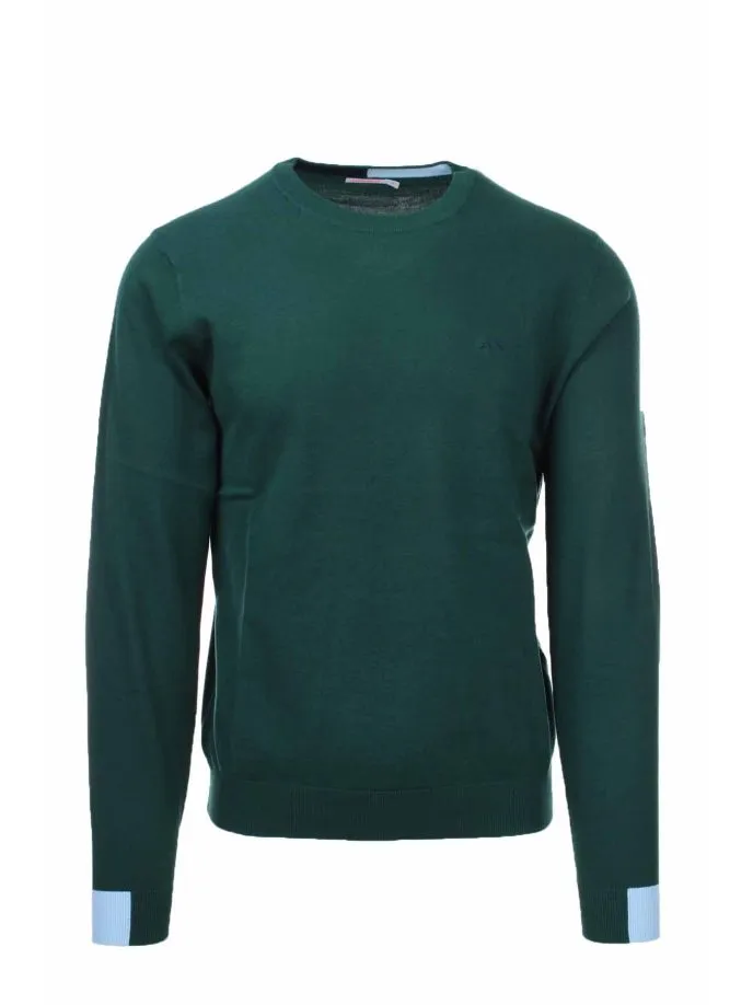 Maglia girocollo in cotone