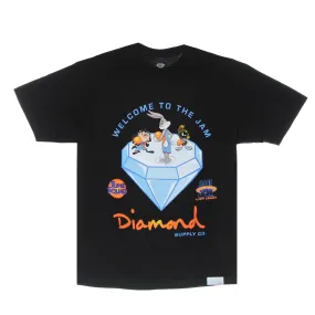 Maglietta Uomo Welcome To the Jam Tee X Space Jam 2 Black