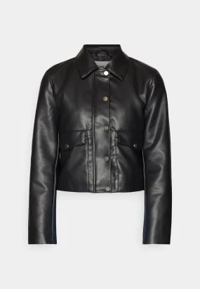 ONLOLIVIA BUTTON JACKET - Giacca in similpelle