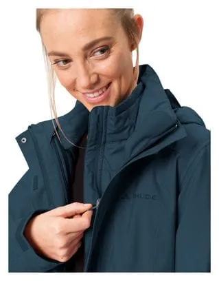 Parka Vaude Idris III 3 in 1 da donna Blu