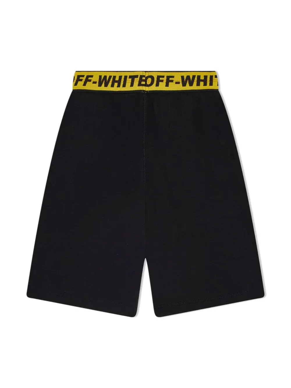 Shorts in felpa con banda logata